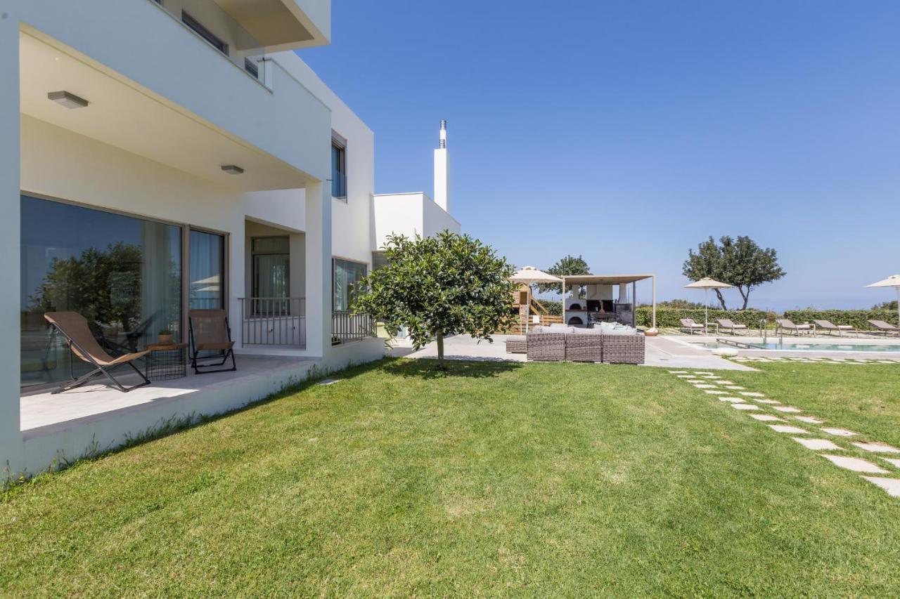 Lux Villa Mia With Heated Pool, 2Km To Beach & Childrens Area! Mikro Metochi Buitenkant foto