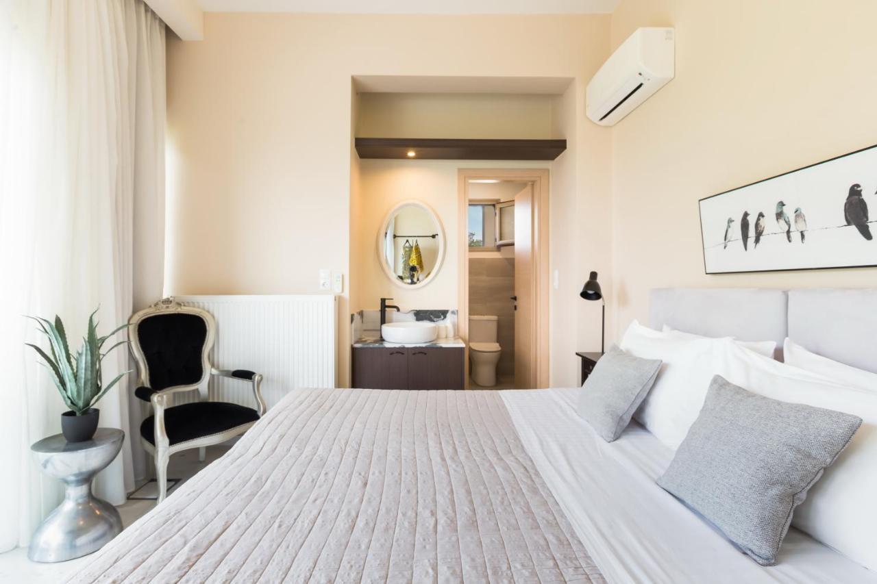 Lux Villa Mia With Heated Pool, 2Km To Beach & Childrens Area! Mikro Metochi Buitenkant foto