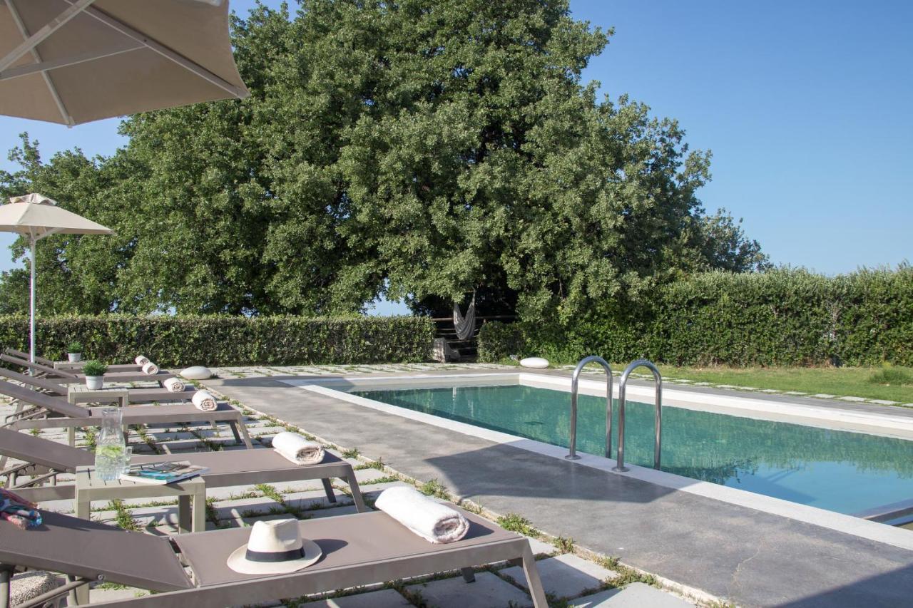 Lux Villa Mia With Heated Pool, 2Km To Beach & Childrens Area! Mikro Metochi Buitenkant foto
